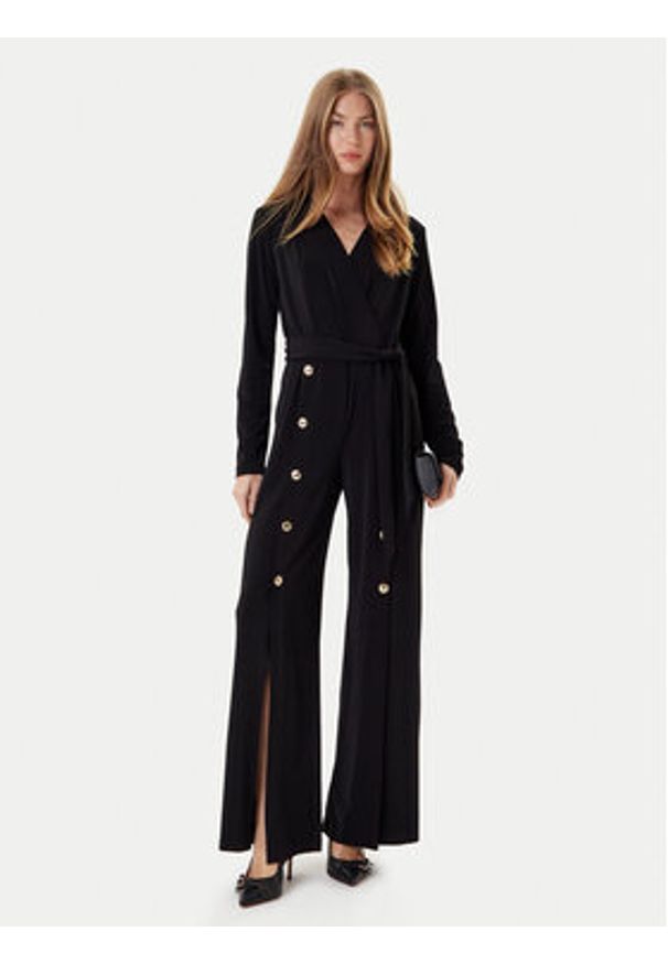 Joseph Ribkoff Kombinezon 253119 Czarny Regular Fit. Kolor: czarny. Materiał: syntetyk