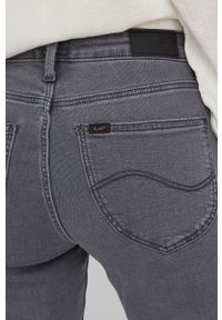 Lee jeansy ELLY GREY RYLEE damskie medium waist. Kolor: szary #3