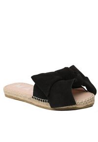 Manebi Espadryle Sandals With Bow K 1.0 J0 Czarny. Kolor: czarny. Materiał: zamsz, skóra #3