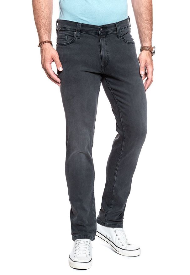 Mustang - SPODNIE MĘSKIE MUSTANG Washington DENIM BLACK 1007655 4000 780 OUTLET