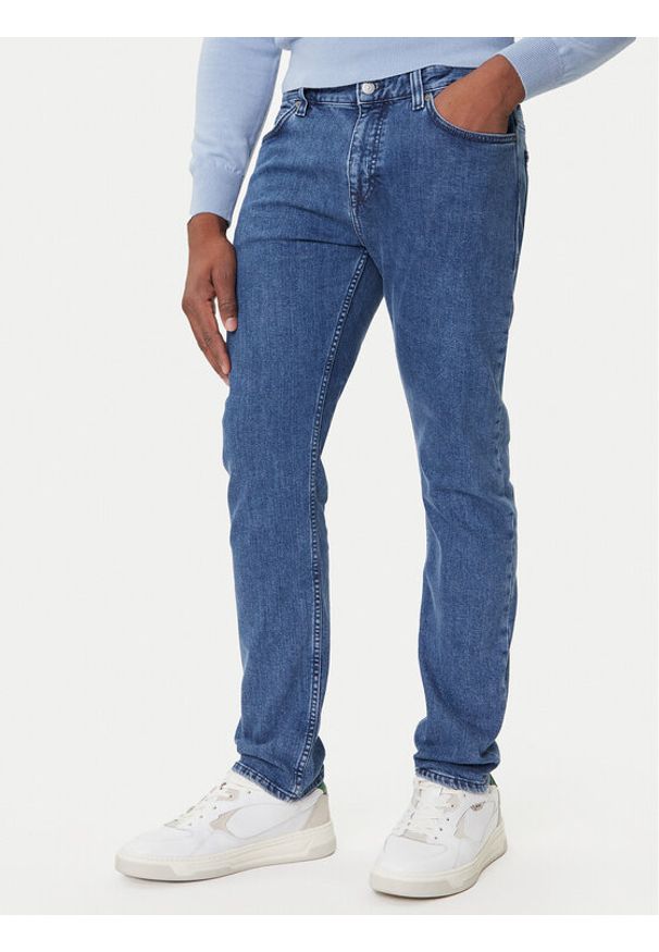 BOSS Jeansy Delaware 50544629 Niebieski Slim Fit. Kolor: niebieski
