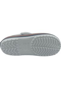 Klapki Crocs Crocband U 11016-01U szare. Kolor: szary. Materiał: materiał