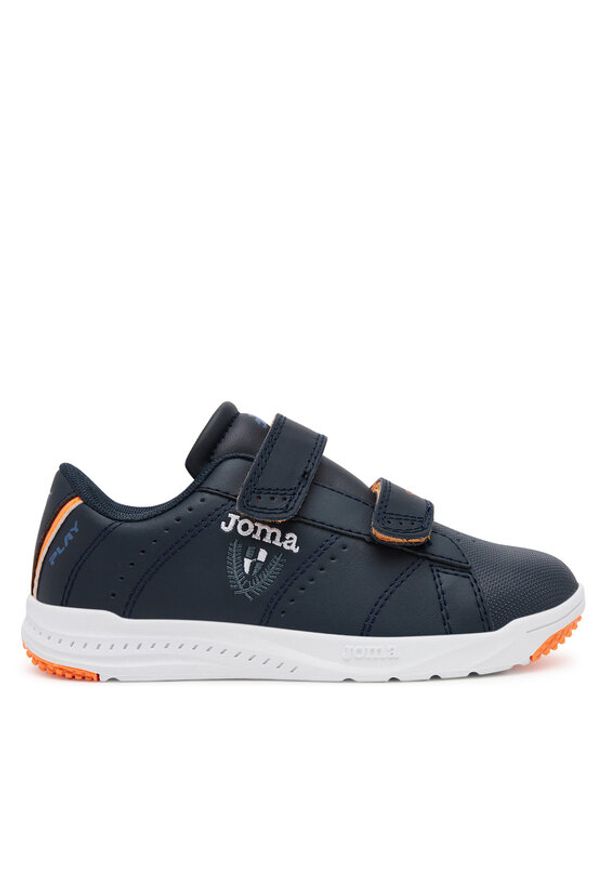 Joma Sneakersy W.Play Jr WPLAYW2453V Granatowy. Kolor: niebieski. Materiał: skóra