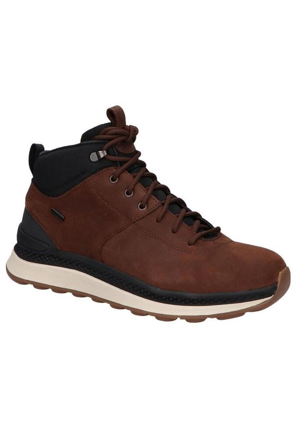 Buty Geox Spherica Actif X2 B. Okazja: na co dzień. Kolor: czarny, brązowy, wielokolorowy. Styl: casual