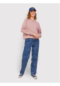 JJXX Bluza Caitlyn 12200380 Różowy Oversize. Kolor: różowy. Materiał: bawełna #5