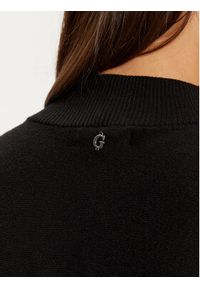 Guess Sweter W5RR02 Z2ZK2 Czarny Regular Fit. Kolor: czarny. Materiał: syntetyk #2