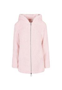 Urban Classics - Damska Kurtka Sherpa. Kolor: różowy. Sezon: zima #1