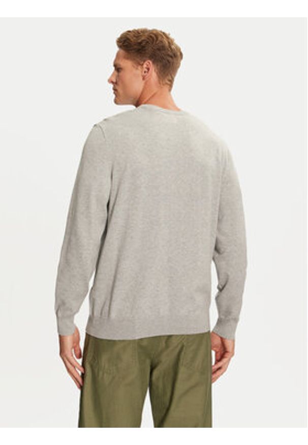 Levi's® Sweter A7207-0000 Szary Regular Fit. Kolor: szary. Materiał: bawełna