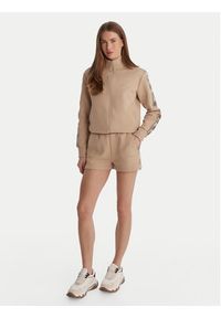 Guess Szorty sportowe V3GD13 KB3P2 Beżowy Regular Fit. Kolor: beżowy. Materiał: bawełna #3