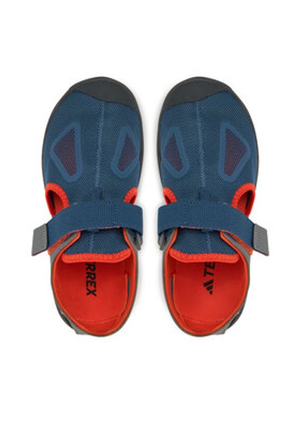 Adidas - adidas Sandały Terrex Captain Toey 2.0 ID5243 Granatowy. Kolor: niebieski. Materiał: materiał