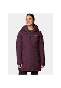 columbia - Płaszcz Zimowy Damski Columbia Joy Peak II Mid. Kolor: czerwony. Sezon: zima. Sport: turystyka piesza