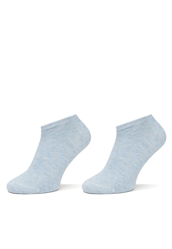 TOMMY HILFIGER - Tommy Hilfiger Skarpety krótkie 343024001 Niebieski. Kolor: niebieski. Materiał: bawełna