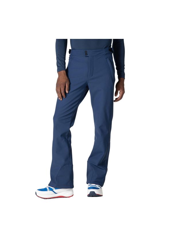 Spodnie narciarskie Rossignol męskie Origin Softshell PT granatowe. Kolor: niebieski. Materiał: softshell. Sezon: zima. Sport: narciarstwo