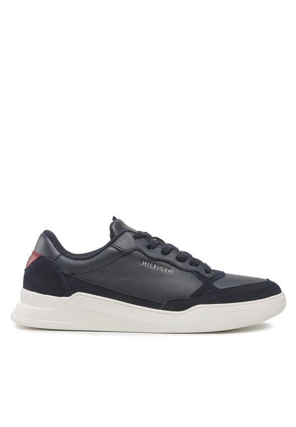 TOMMY HILFIGER - Sneakersy Tommy Hilfiger. Kolor: niebieski