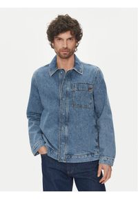Liu Jo Kurtka jeansowa QA5300 D0257 78263 Granatowy Regular Fit. Kolor: niebieski. Materiał: bawełna