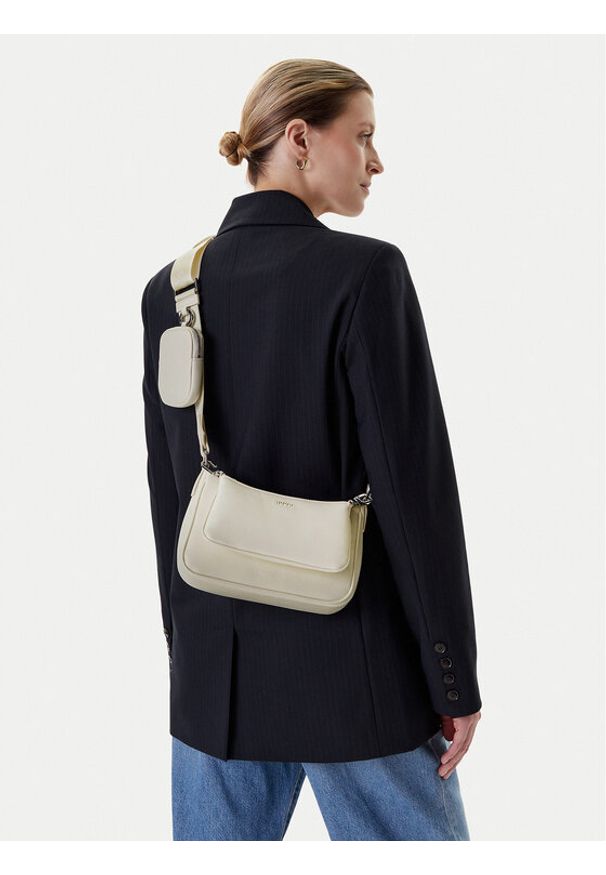 Hugo - HUGO Torebka Bel 2.0 50547065 Écru. Materiał: skórzane