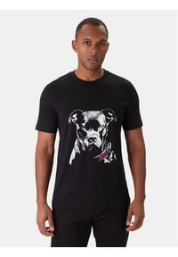 Hugo - HUGO T-Shirt Dubrox 50553779 Czarny Regular Fit. Kolor: czarny. Materiał: bawełna #1