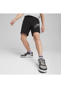 Szorty dla dzieci Puma Power. Okazja: na uczelnię. Kolor: czarny. Styl: sportowy. Sport: fitness, joga i pilates