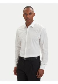 Hugo - HUGO Koszula Kenno 50561165 Niebieski jasny Slim Fit. Kolor: niebieski. Materiał: bawełna #1