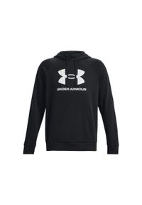 Bluza sportowa męska Under Armour 1379758001. Typ kołnierza: kaptur. Kolor: czarny, biały, wielokolorowy #1