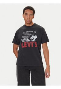 Levi's® T-Shirt 87373-0224 Czarny Relaxed Fit. Kolor: czarny. Materiał: bawełna