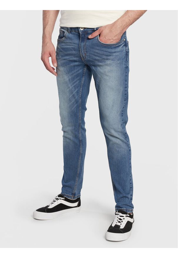 Redefined Rebel Jeansy Stockholm 217134 Niebieski Slim Fit. Kolor: niebieski