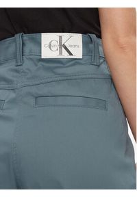 Calvin Klein Jeans Spodnie cargo Cargo Pant J20J222607 Niebieski Regular Fit. Kolor: niebieski. Materiał: bawełna