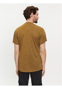 Salewa Koszulka techniczna Puez 26537 Brązowy Regular Fit. Kolor: brązowy. Materiał: syntetyk