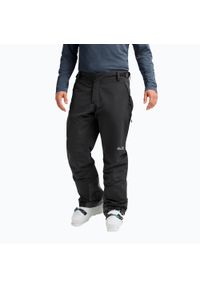 Spodnie narciarskie męskie Jack Wolfskin Flowline 2L Ins. Kolor: czarny. Sezon: zima. Sport: narciarstwo #1