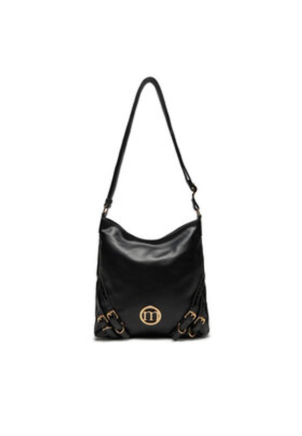 Monnari Torebka TORIMP0-24Z-BAG5500-K020D000-R00 Czarny. Kolor: czarny. Materiał: skórzane