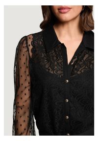 Morgan De Toi Sweter 261-TMUSIC Czarny Classic Fit. Kolor: czarny #3