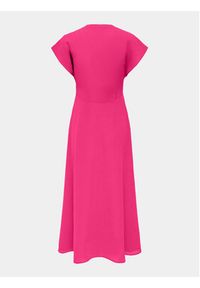 only - ONLY Sukienka letnia Nova Mollie 15317841 Różowy Regular Fit. Kolor: różowy. Materiał: wiskoza. Sezon: lato #4