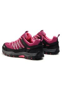 CMP Trekkingi Kids Rigel Low Trekking Shoes Wp 3Q13244J Różowy. Kolor: różowy. Materiał: zamsz, skóra. Sport: turystyka piesza #3