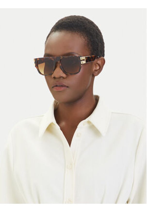 only - ONLY Okulary przeciwsłoneczne Onlsummer 15310005 Brązowy. Kolor: brązowy