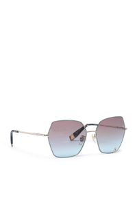 Furla Okulary przeciwsłoneczne Sunglasses SFU599 WD00047-MT0000-1246S-4-401-20-CN-D Niebieski. Kolor: niebieski #1