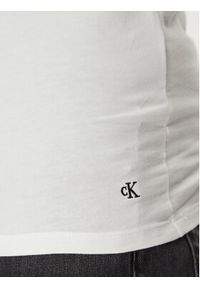 Calvin Klein Underwear Komplet 3 tank topów Tank 3Pk LV00NB4184 Biały Slim Fit. Kolor: biały. Materiał: syntetyk