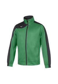 Dziecięcy dres Mizuno Team kobe knit. Okazja: na uczelnię. Kolor: czarny, zielony, wielokolorowy. Materiał: dresówka