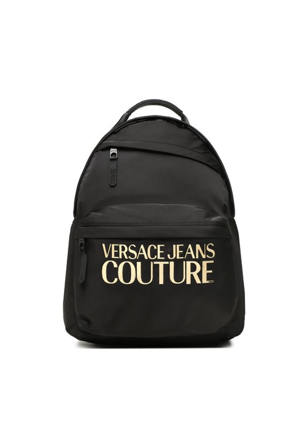Versace Jeans Couture Plecak 74YA4B90 Czarny. Kolor: czarny. Materiał: materiał
