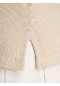 Calvin Klein Jeans Polo LV04RG234G Beżowy jasny Regular Fit. Typ kołnierza: polo. Kolor: beżowy. Materiał: bawełna #4