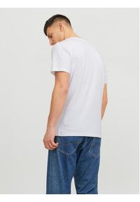 Jack & Jones - Jack&Jones T-Shirt Corp 12233999 Biały Standard Fit. Kolor: biały. Materiał: bawełna #3
