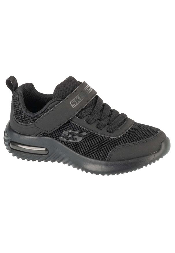 skechers - Buty sportowe Sneakersy chłopięce, Bounder-Tech. Kolor: czarny. Model: Skechers Sport. Sport: turystyka piesza