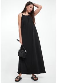 Marella - Sukienka maxi Orel MARELLA MONOCHROME. Długość: maxi