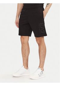 EA7 Emporio Armani Szorty sportowe 7M000232 AF13512 UC001 Czarny. Kolor: czarny. Materiał: bawełna. Styl: sportowy