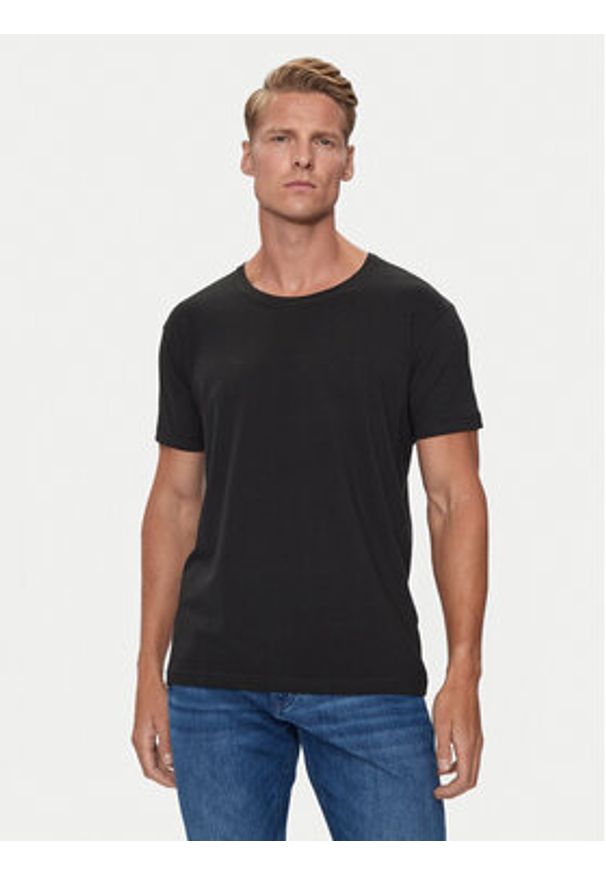 Pierre Cardin Komplet 2 t-shirtów 29990.000.9000 Czarny Modern Fit. Kolor: czarny. Materiał: bawełna