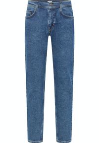 Męskie Spodnie Jeansowe Mustang Style Oregon Slim Denim Blue 1014863 5000 700 #6