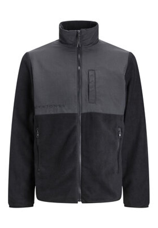 Jack & Jones Polar Marvin 12235864 Czarny Regular Fit. Kolor: czarny. Materiał: syntetyk