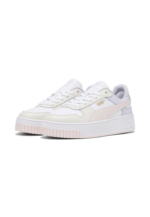 Buty do chodzenia damskie Puma Carina Street. Kolor: biały, wielokolorowy, różowy. Sport: turystyka piesza