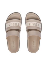 Furla Klapki Tide YL11TID BX0070 PT 4968S Beżowy. Kolor: beżowy. Materiał: skóra #2