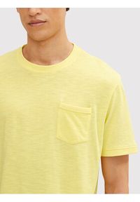 Tom Tailor T-Shirt 1031579 Żółty Regular Fit. Kolor: żółty. Materiał: bawełna, syntetyk #4