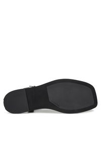 Calvin Klein Sandały Flat Sandal Squared Buckle Lth HW0HW02556 Czarny. Kolor: czarny. Materiał: skóra #3